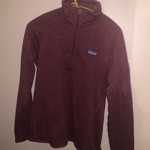 Maroon Patagonia Zip Up